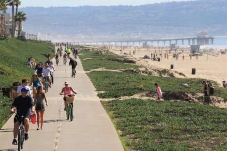 Amazing Ocean View - Luxury Manhattan Beach 1 Bedroom - Parking Exteriör bild